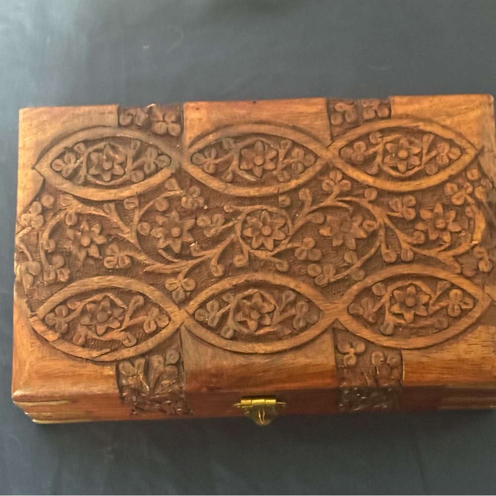Handcrafted Wooden Jewelry Box